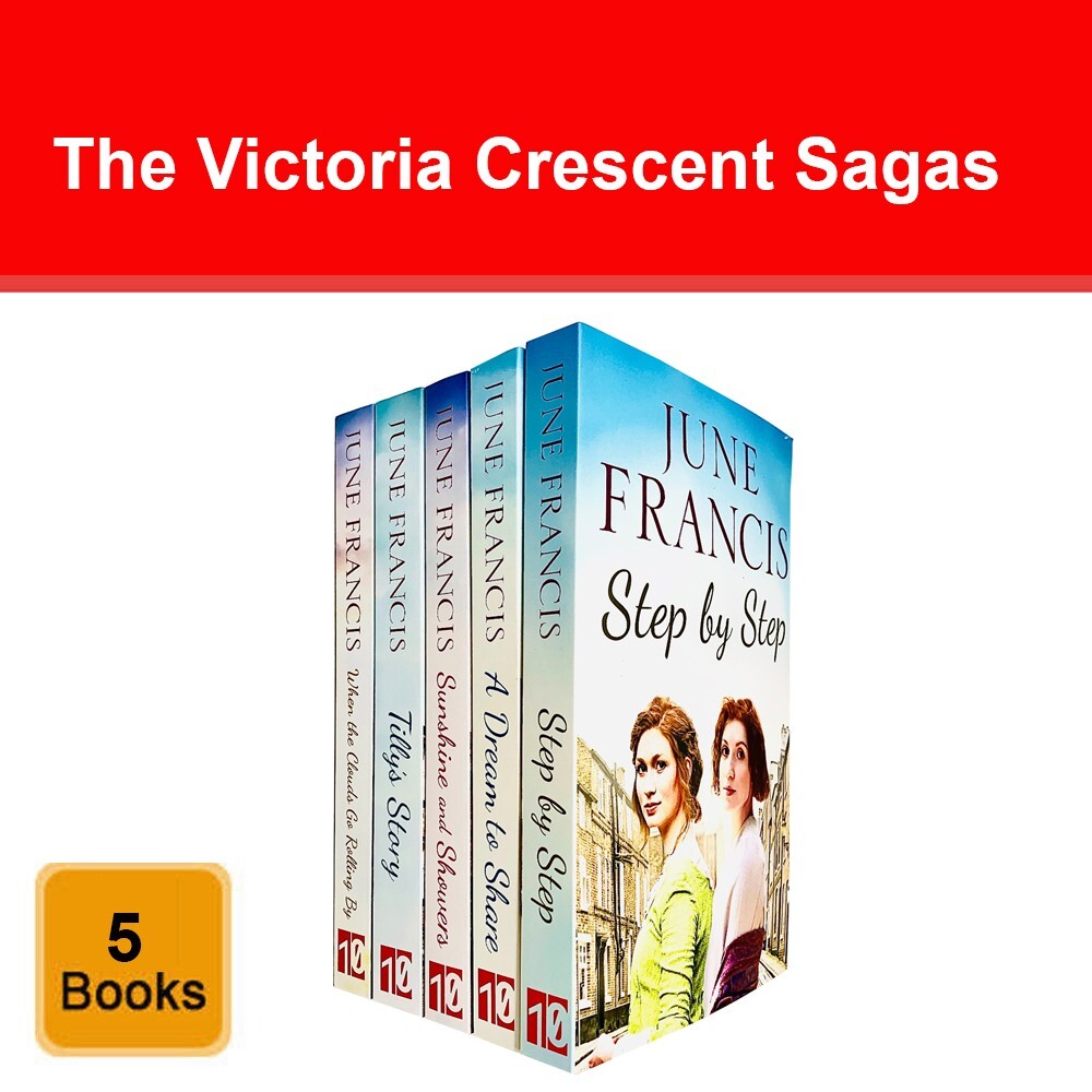 Victoria Crescent Sagas 5 Books Collection Set by June Francis Tilly's Story