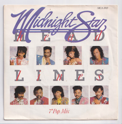 (AG788) Midnight Star, Head Lines - 1986 - 7 inch vinyl