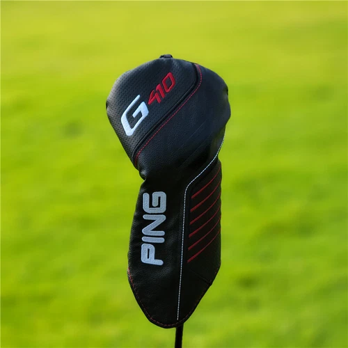 PING G410 Golf Club Headcovers Hybrid Putter Driver Fairway Woods Leather Covers - Imagen 4 de 21