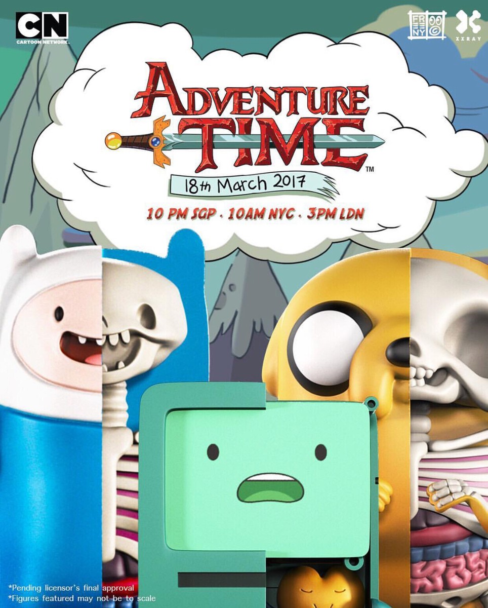 Trendy XXRAY ADVENTURE TIME BMO Art Decor Model Mold Toy Birthday