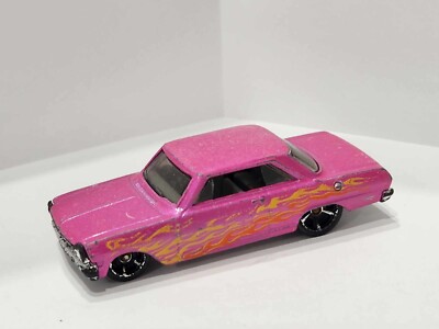 ルース ホットウィール 63 シェビーⅡ ピンク シボレー ファイヤーパターン ルース ホットウィール 63 シェビーⅡ ピンク シボレー ファイヤー