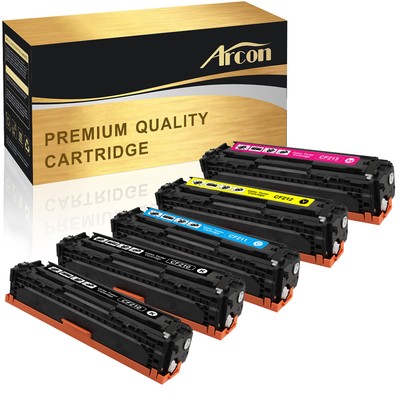 5x Toner Compatible With HP CF210A 131A LaserJet Pro 200 M276nw M251nw MFP M251n
