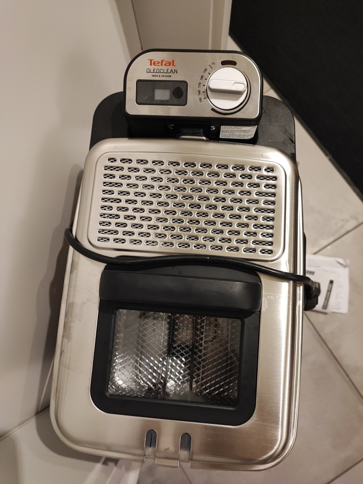 Friggitrice BAKAJI 3 Litri - 2000W, Acciaio Inox, Temperatura Regolabile, Cestello Estraibile - Foto 5