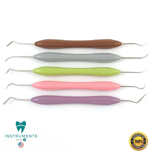 Dental Composite Filling Instruments Set of 5 Silicon Handle - Picture 7 of 8