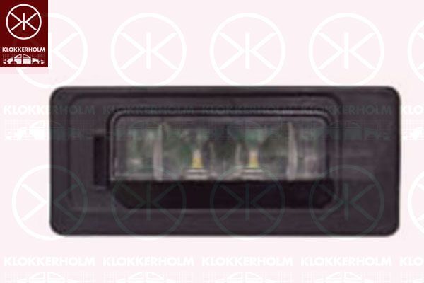 Neu Nummern Kennzeichenleuchte - L/R - FüR Seat Alhambra (710_) 2010-2015 X1-image