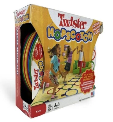 SPECIAL Twister Hopscotch Kids Active Game Brand New Sealed by Hasbro for 6+ age