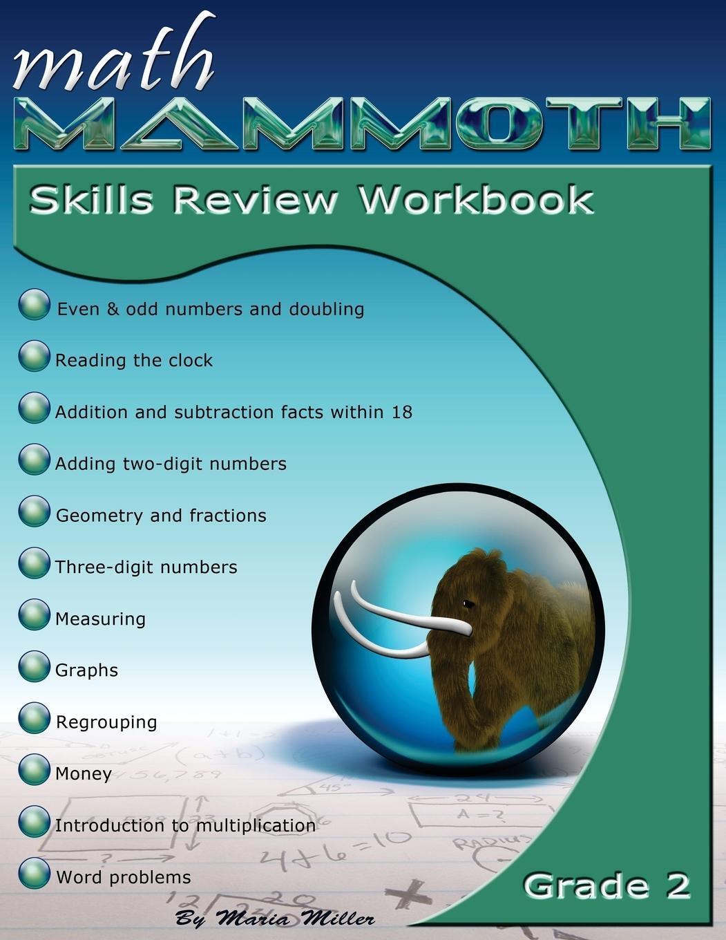 Maria Miller | Math Mammoth Grade 2 Skills Review Workbook |