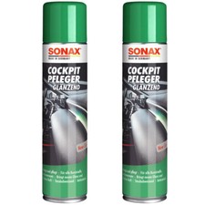 Sonax Cockpitreiniger Cockpitpflege glänzend 2x 400ml New Car Neuwagenduft