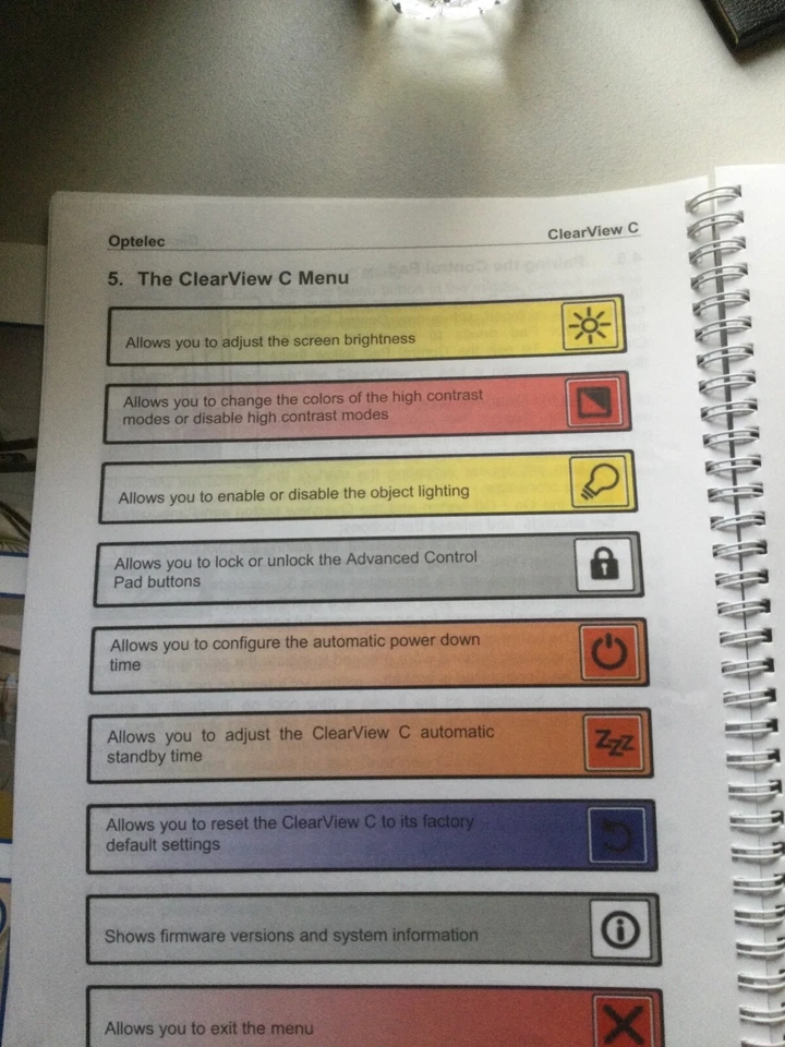 Optelec ClearView C One 22"HD Color CCTV  - Image 4 of 4