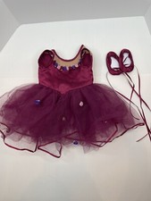 Retired Pleasant Company American Girl Burgundy Prima Copelia Ballet Outfit
