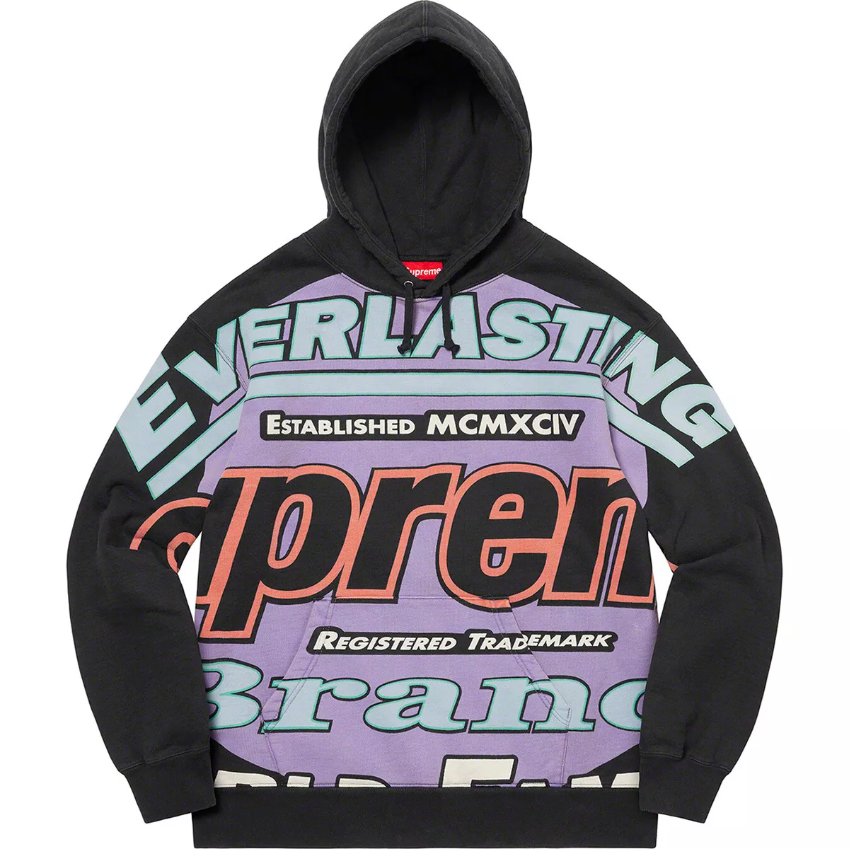 LUCKY 7 - SUPREME HOODIE BLACK