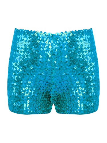 Kids Boys Girls Sequins Glitter Dance Stage Performance Shorts Club Party Wear - Picture 81 of 119
