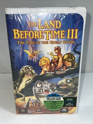 The Land Before Time III: The Time of Great Giving (VHS, 1995) Rip In ...