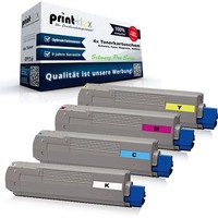 4X Jumbo Tonerkartuschen FüR Oki C-822-DTN C-822-DN Toner Un - Schwarz Pro Serie