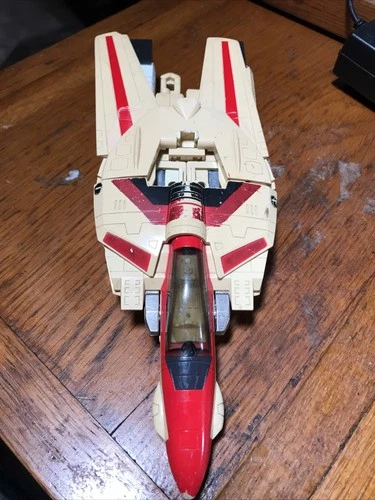 VTG 1984 Transformer G1 Jetfire Autobot Jet Action Figure Hasbro Incomplete Brok