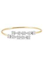 14KT GOLD AND NATURAL DIAMOND BRACELET