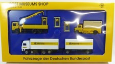Herpa PMS 93-02 Fahrzeuge der Deutschen Bundespost Set Telefonhaus  H0 1:87 OVP