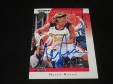 NANCY LIEBERMAN SIGNED AUTO 1997 PINNACLE WNBA ROOKIE EC CARD # 23. rookie card picture