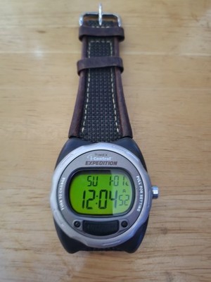 Timex Expedition I-Control Digital Quartz Men Watch Vintage New Battery