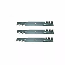 3 Pack USA Made Toothed Blades fit Spartan 438-0002-00 RT SRT 61" Mower Deck