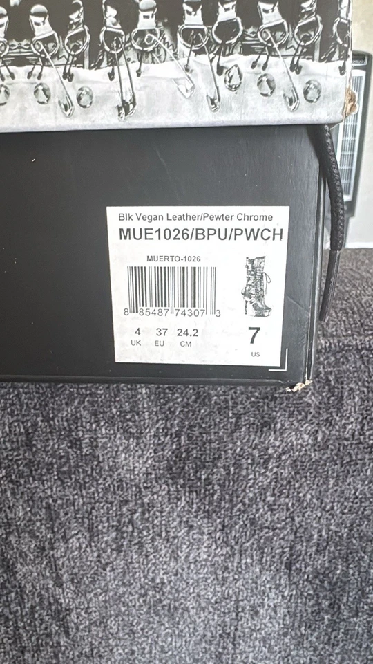 Botas para mujer Demonia talla 7 Foto 4 de 4