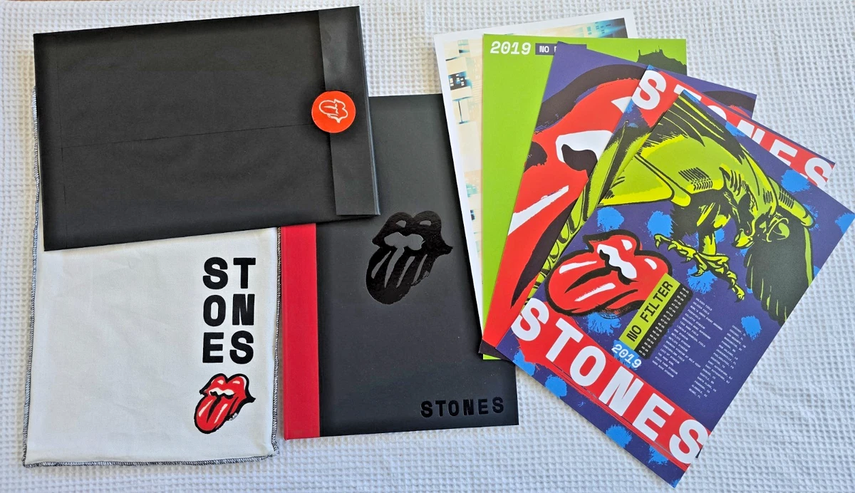 ROLLING STONES 2019 - NO FILTER TOUR - VIP LITHO SET - SANTA CLARA
