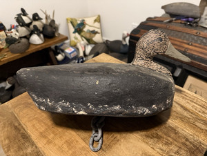 Black duck drake B&S stamped chain keel.