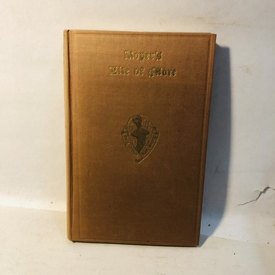 Lyfe Sir Thomas Moore William Roper Early English Text Society Oxford Antique