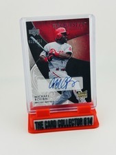 2007 Upper Deck Exquisite Rookie Signatures 30/234 Michael Bourn #104 Auto NM+