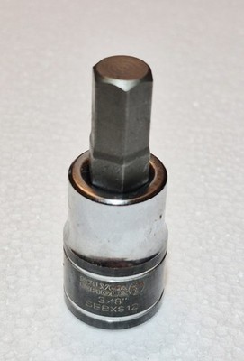 Matco Tools Silver EAGLE SEBXS12 3/8'' Drive Mid 3/8 SAE Allen Socket Hex.Discont