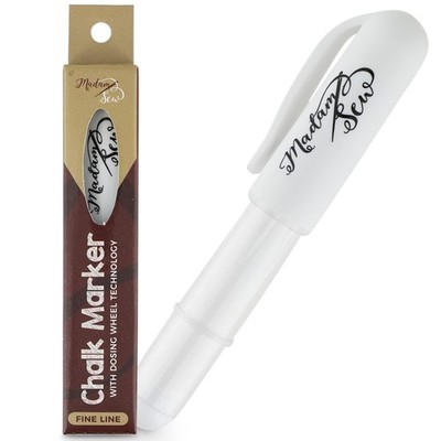 Madam Sew Refillable Tailors Chalk for Fabric - Washable Fabric Markers for S...