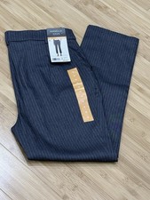 Rafaella Gray Tweed Dress Slack Pants, Size 12, Professional Work Attire