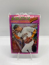 2026 Topps Heritage 66 Darell Hernaiz Athletics Pink Glitter Base