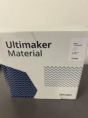 ULTIMAKER MATERIAL  - Ultimaker PETG CLEAR - Filament - 2.85mm 750g - NEW