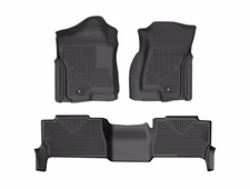 Husky Weatherbeater Floor Mats Fit 00-06 Escalade/Tahoe Front/2nd Row 3pc Blk