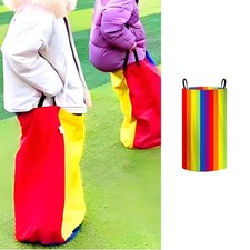 Gioco Della Corsa Coi Sacchi, Articoli per Feste Colorati per Bambini E Adulti,