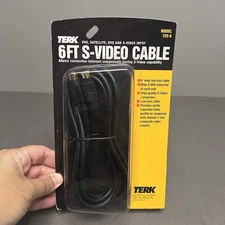 NIB Terk Model TSV-6, 6’ S Video Cable