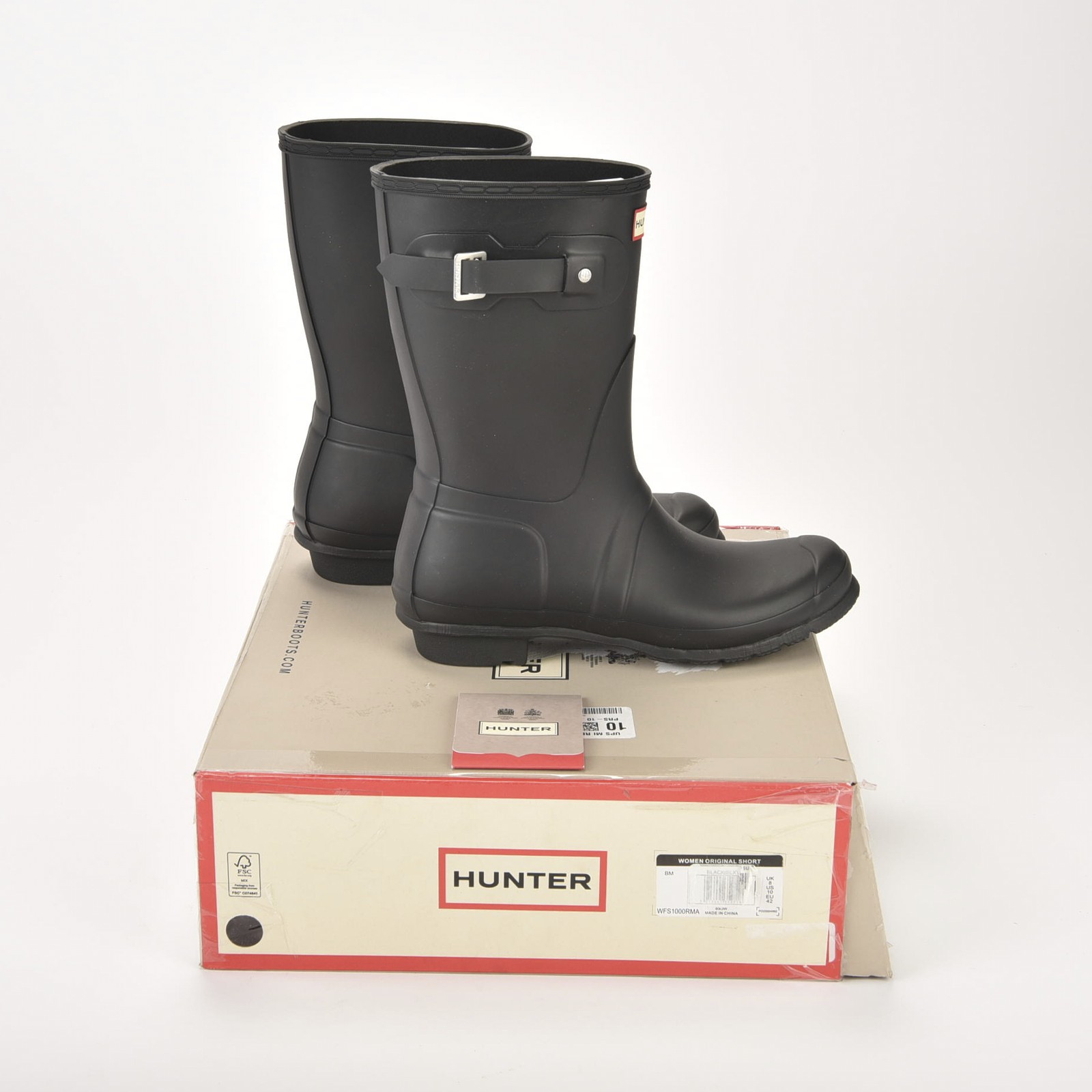 Hunter Original Short Side Adjustable Rubber Rain… - image 3