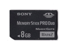 Sony Memory Stick Pro Duo 8GB MS-MT8G Genuine Memory Card For Camera / PSP