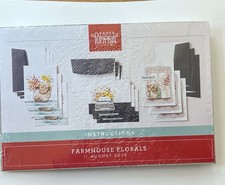 Stampin up FARMHOUSE FLORALS REFILL 2025 August Paper Pumpkin Supply 9 Cards