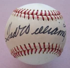 TED WILLIAMS AUTOGRAPH 'TO JACK' SIGNED VINTAGE SEARS BASEBALL PSA/DNA LOA