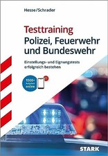 STARK Testtraining - Polizei, Feuerwehr und Bundeswehr - Buch Stark Verlag