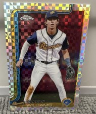 2025 Topps Pro Debut Chrome Refractor - Carson Williams Biscuits Tampa Bay Rays