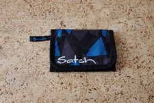 Satch Gelbeutel blau,grau,schwarz Dreiecke Kl...