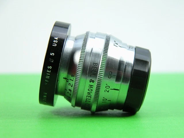 LENTE Bell & Howell 25 mm montaje en c para Bolex BMPCC de 16 mm o M4/3rds con extras ¡Bonito! Foto 3 de 3