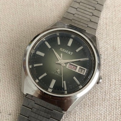 Orient Chrono Ace F429-22071 Green Dial Automatic Men's Watch Case width: 37 mm