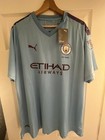Manchester City 2019-2020 2XL Home Shirt PUMA Commemorative 125th Anniversary
