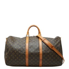 LOUIS VUITTON Monogram Kiepol Bundriere 55 Boston Bag 2WAY M41414【Used】