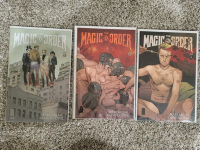 The Magic Order Vol. 1 (2018) #1-6 Complete Set! Image Comics