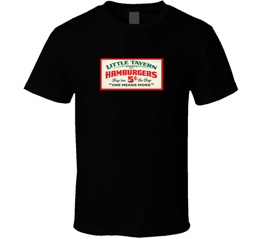 Little Tavern Shops Hamburgers Baltimore Nostalgia T Shirt
